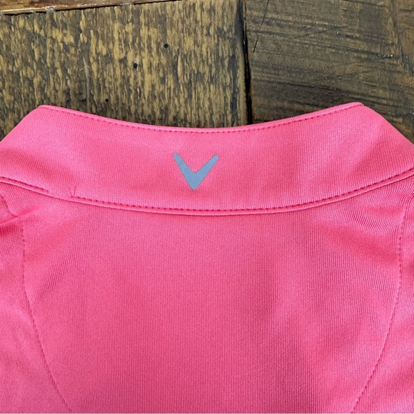 Callaway Women’s Pink Golf Shirt Medium Opti-Dri Performance Polo Activewear - Picture 10 of 10